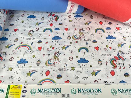 Napolyon Ranforce Kids Unicorn %100 Pamuk